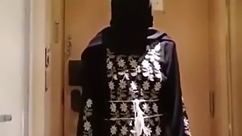 Middle Eastern Muslim Woman In Hijab