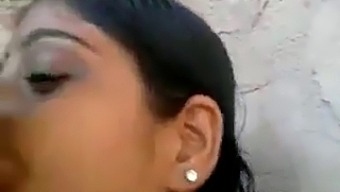 A North Indian House Wife Indulges In Pleasure