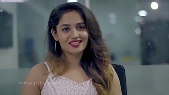 A Gorgeous Girl Assists A Producer In A Steamy Scene (In Tamil)