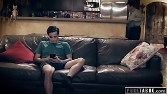 Young And Busty Stepmom Seduced By Resentful Son