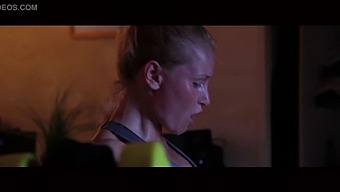 Italian Beauty Kathia Nobili In Intense Workout Session