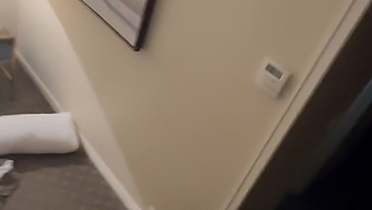 Youngling Chick Gets Down And Dirty For A School Project