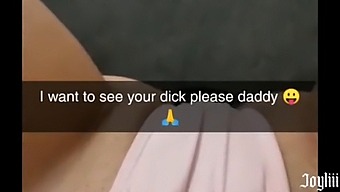 Snapchat Chat With My Friend'S Dad Leading To Orgasm - Joyliii