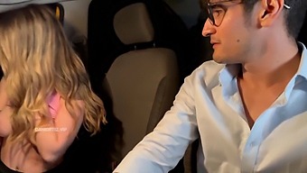 Dani Ortiz Gives A Wedding Gift To A Taxi Driver With Oral Sex