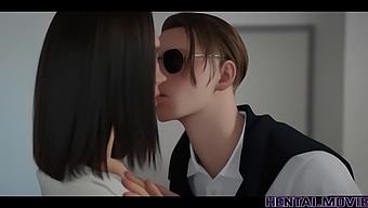 Hands-Free Bondage Fun With A Teen Coed