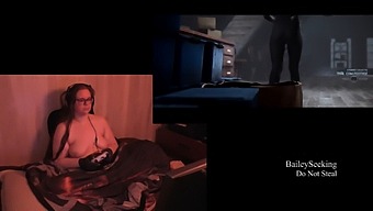 Tattooed Beauty Explores Quarry In Erotic Game
