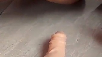 Satisfying Anal Play With A Dildo